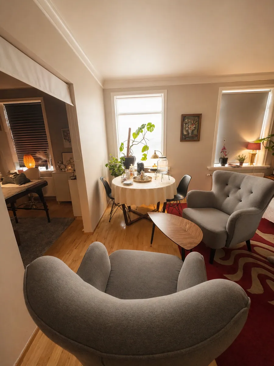Comfortable waiting lounge and consultation area